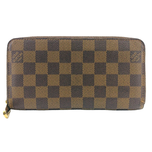 Louis Vuitton Handbags - LOUIS VUITTON Zippy Wallet Round Zipper Damier Long Brown
